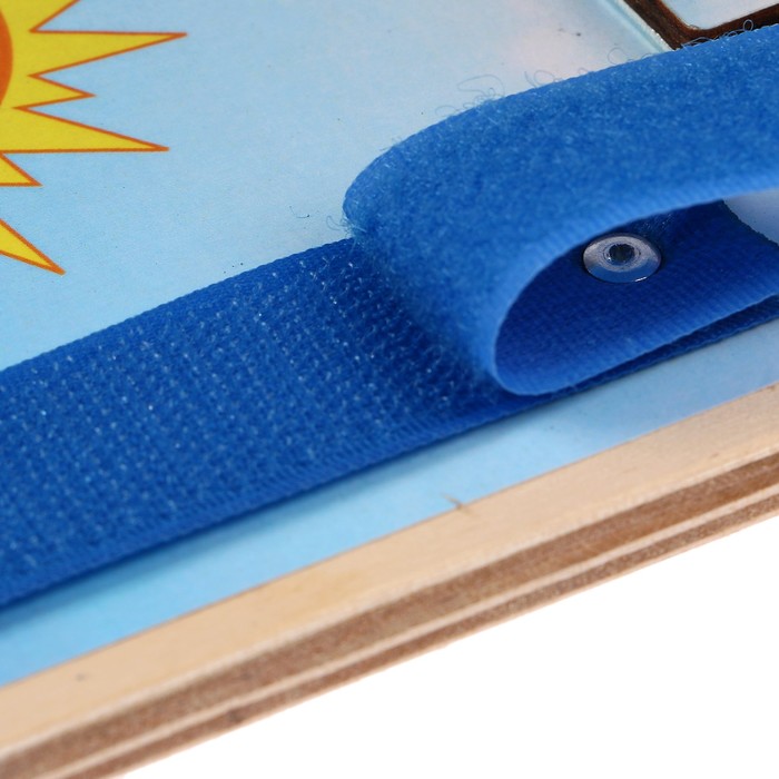 Бизиборд "Парк развлечений" 25 х 25 см