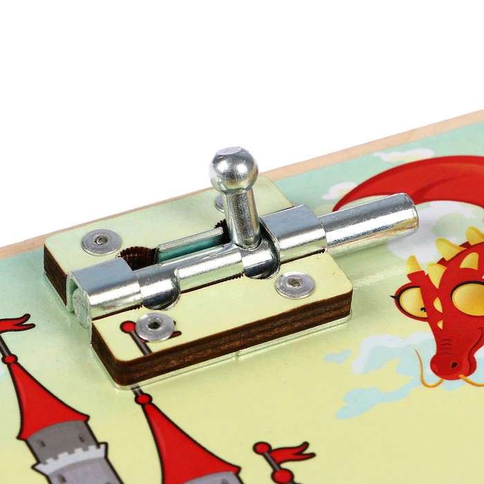 Бизиборд "Сказочные герои" 25 х 25 см