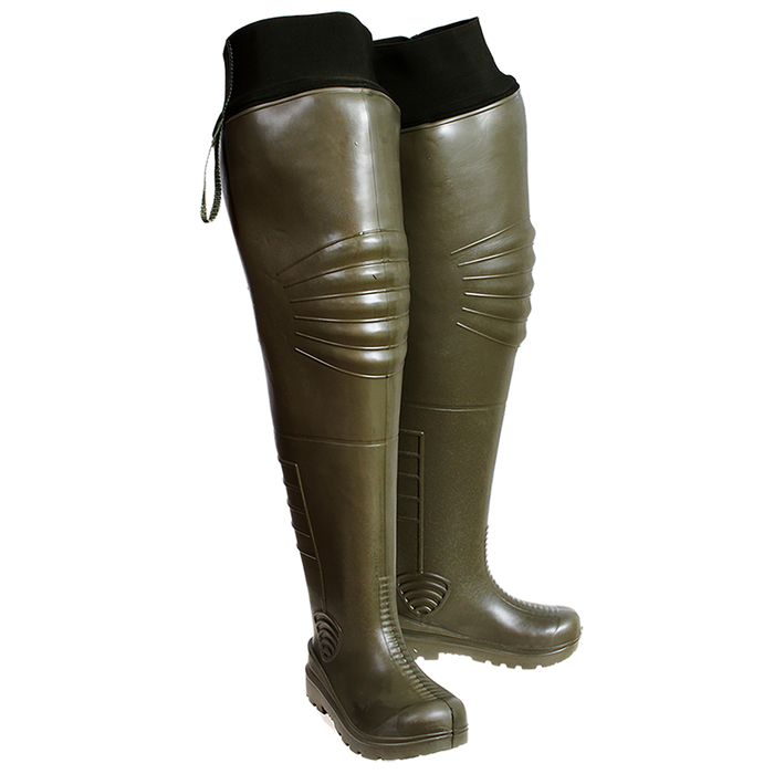 Сапоги болотные "Таймень" c манжетом, ЭВА, размер 40-41, цвет олива