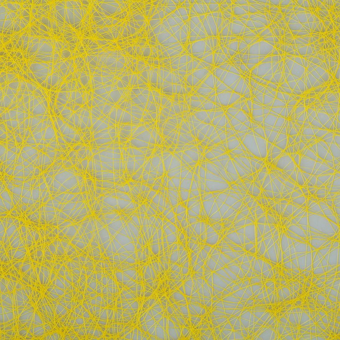 Сизаль "Паутинка", ярко-желтый, 50 см х 5 м