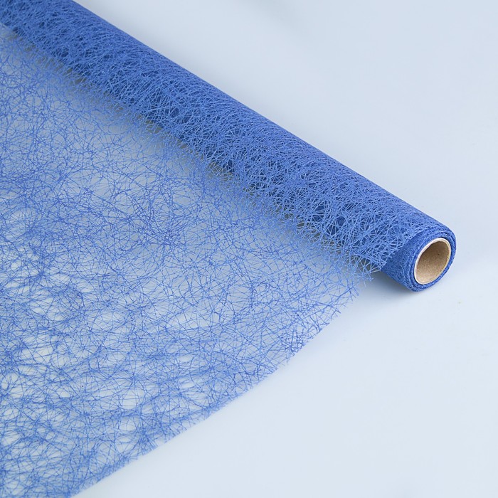 Сизаль "Паутинка", серо-голубой, 50 см х 5 м