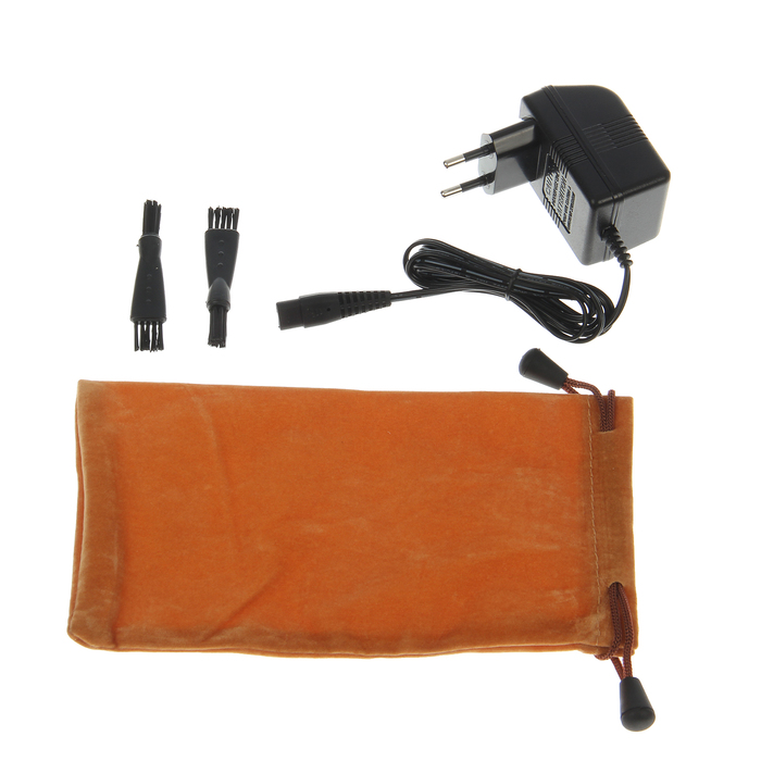 Электробритва Vigor HX-6455, 3 Вт, АКБ, роторная, 5 плавающих головок, серебристая