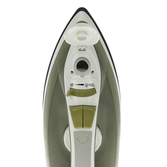 Утюг Vigor HX-4055, 2400 Вт, керамическая подошва, вертикальное отпаривание, зеленый