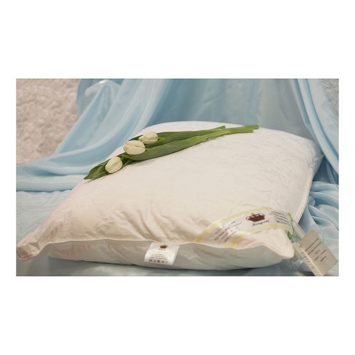 Подушка "Elisabette" Элит, размер 50х70 см, цвет белый, шёлк E-AA50