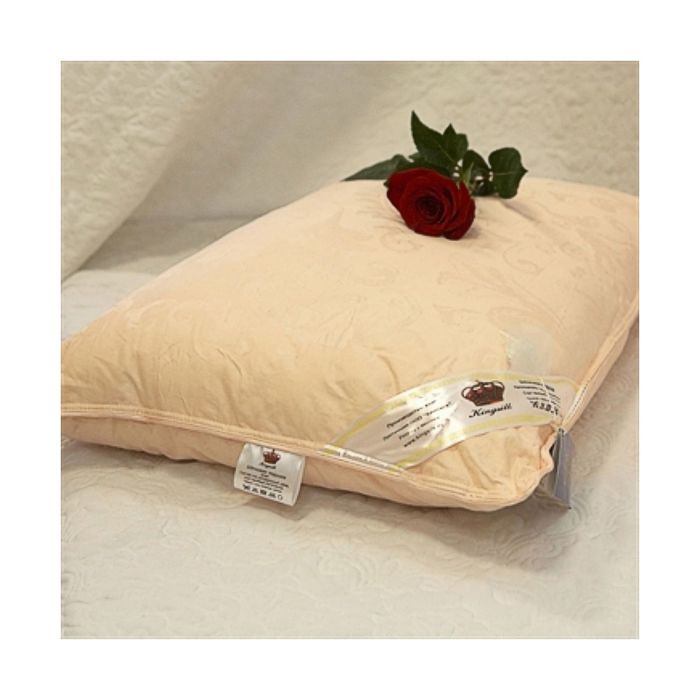 Подушка "Elisabette" Элит, размер 50х70 см, цвет персиковый, шёлк E-AA50