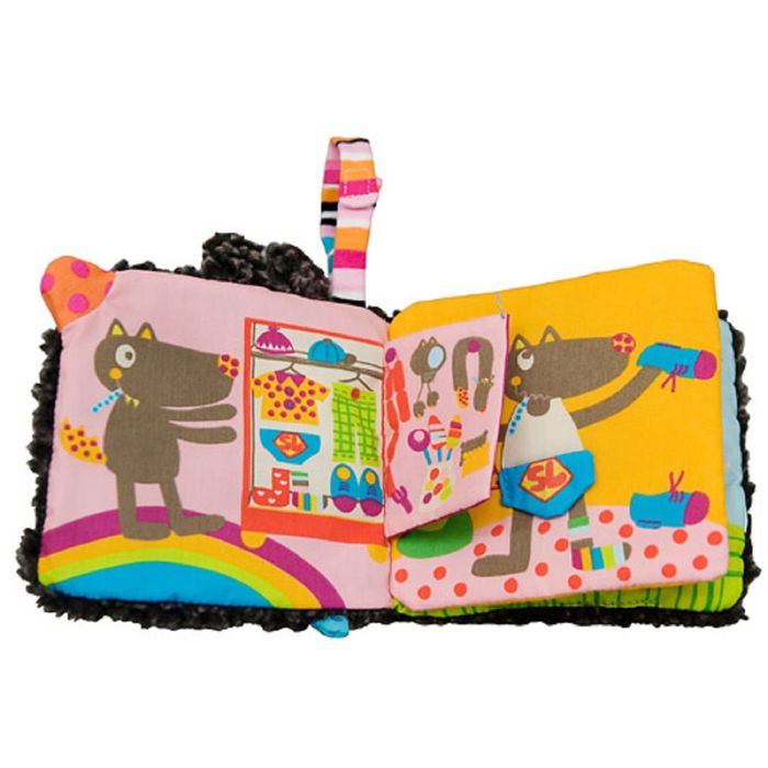 Развивающая книжка Ebulobo "Одень Волчонка"