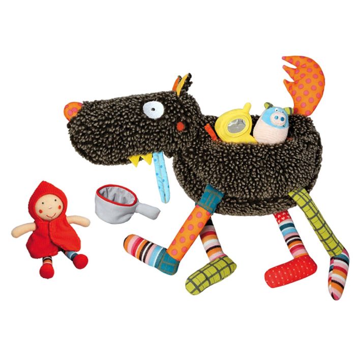 Развивающая игрушка Ebulobo "Волк-обжора"