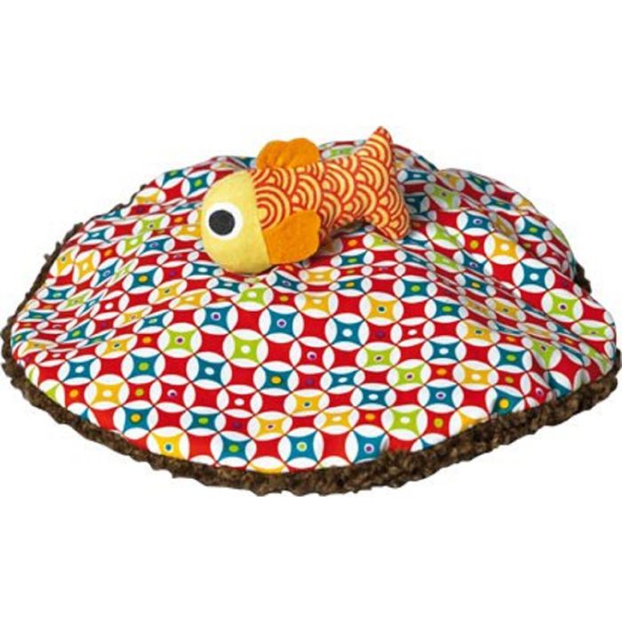 Игрушка мягкая Ebulobo "Мишка и Рыбка"