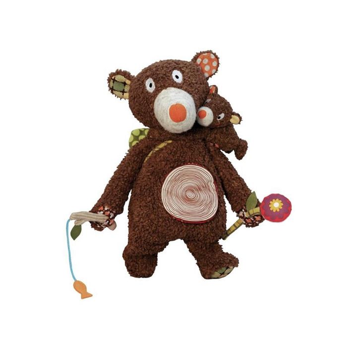 Развивающая игрушка Ebulobo "Мишка и малыш"