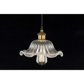 

Подвес CL450105 "Эдисон" 1x75W E27 бронза 25x25x15 см