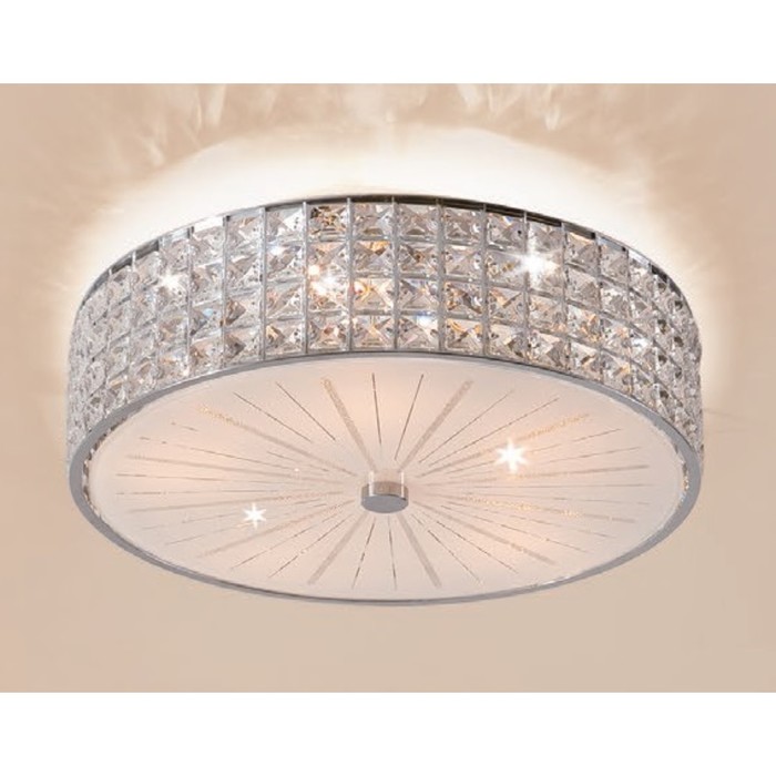 Люстра "Портал" 5x60W E14 хром 41x41x15 см