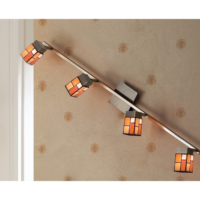 Потолочный светильник CL514541 "Латина" 4x40W G9 бронза 15x85x10 см