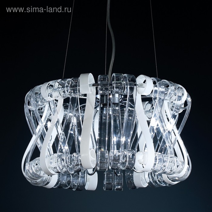 

Люстра подвес Volution 9x40W G9, белый 45x45x35 см