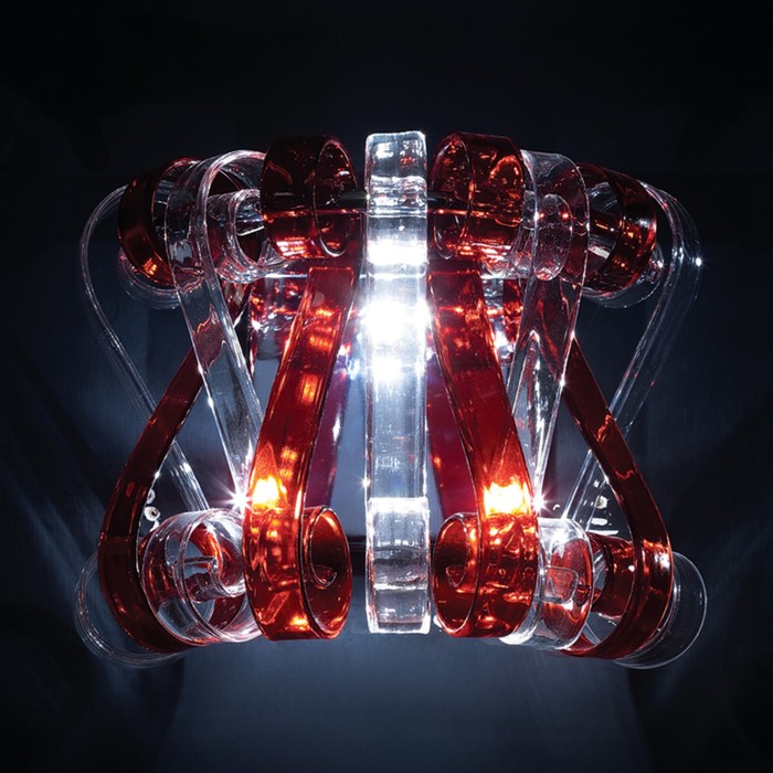 Бра "Volution" 2x40W G9 красный 15x20x23 см