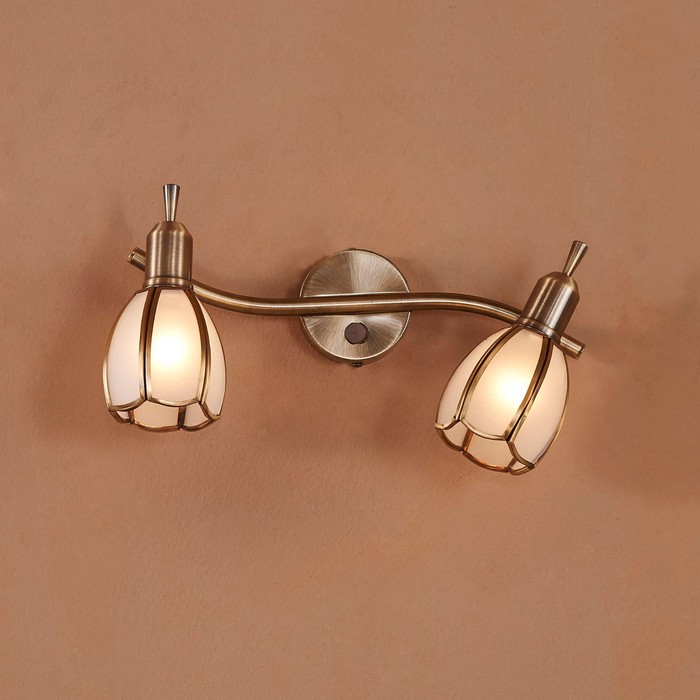 Потолочный светильник CL522621 "Альтен-2" 2x60W E14 бронза 17x33x17 см