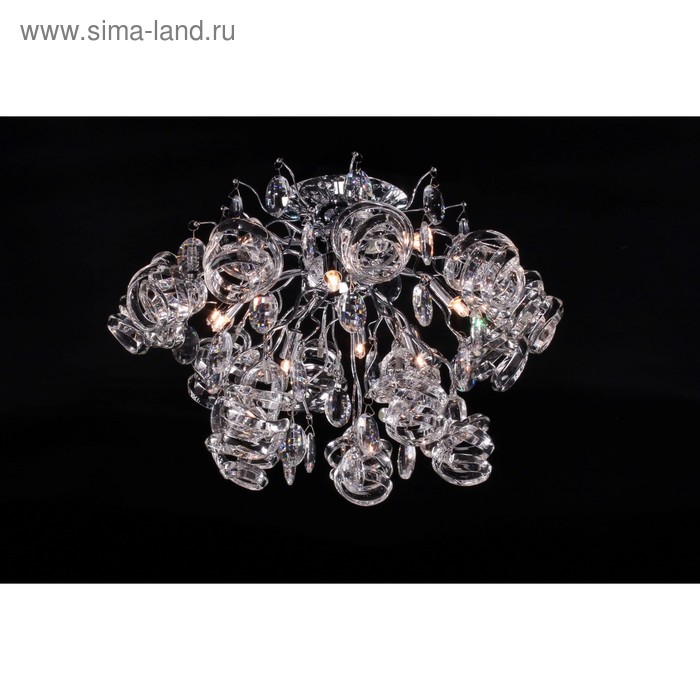 

Люстра EL333C101 Vortice 10x40W G9, прозрачный 51x51x40 см