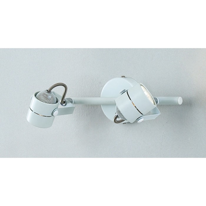 Бра CL525520 "Ринг" 2x50W GU10 белый 8x32x8 см