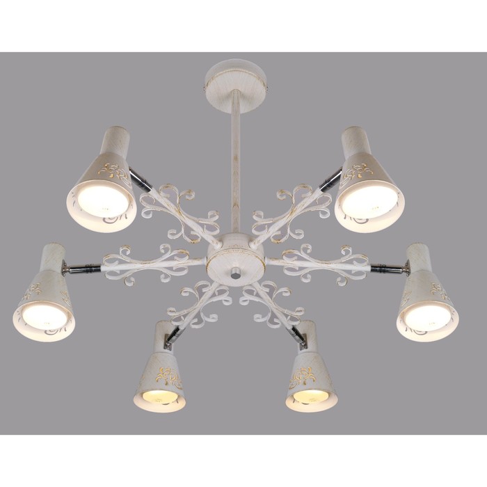 Светильник CL529162 "Дункан" 6x60W E14 светлый 60x60x35 см