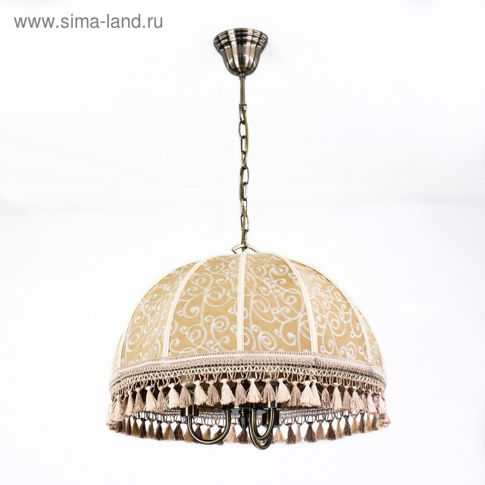 Светильник Базель 3x60Вт E14 золото 51x51x50см 8490₽