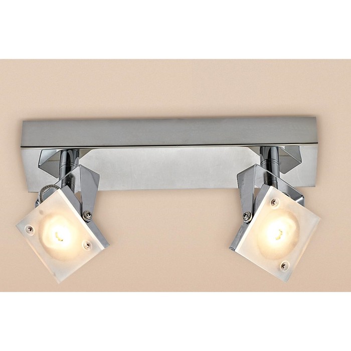 Бра CL551521 "Кода" 2x5W LED 3000K хром 13,5x25x6,5 см