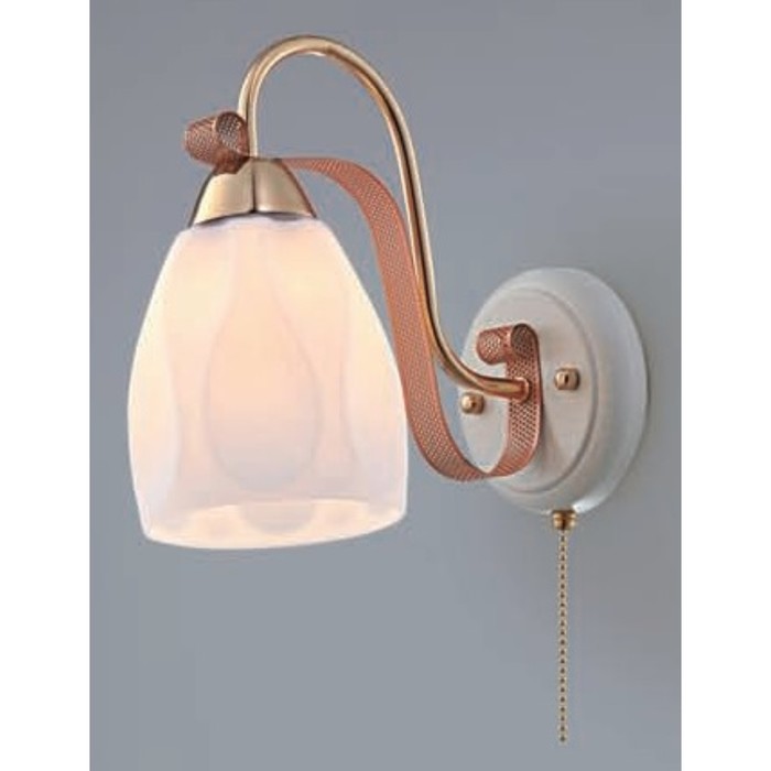 Бра CL167311 "Формула" 1x75W E27 белый/золото 13x22x24 см