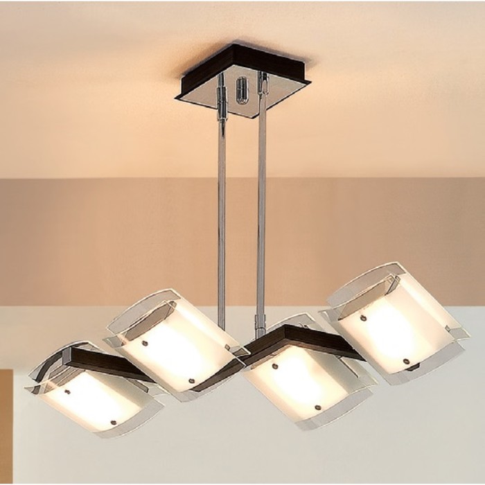 Люстра CL210145 "Сантона" 4x40W G9 венге 36x55x35 см
