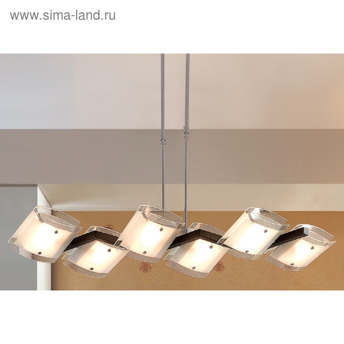 

Люстра CL210165 «Сантона» 6x40W G9 венге 36x75x35 см
