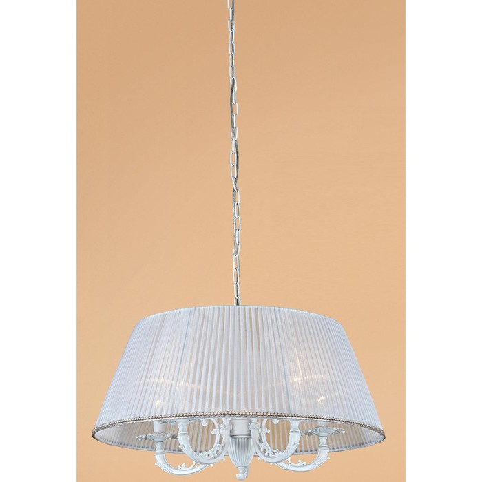 Люстра CL412252 "Канон" 5x60W E14 белый 65x65x45 см