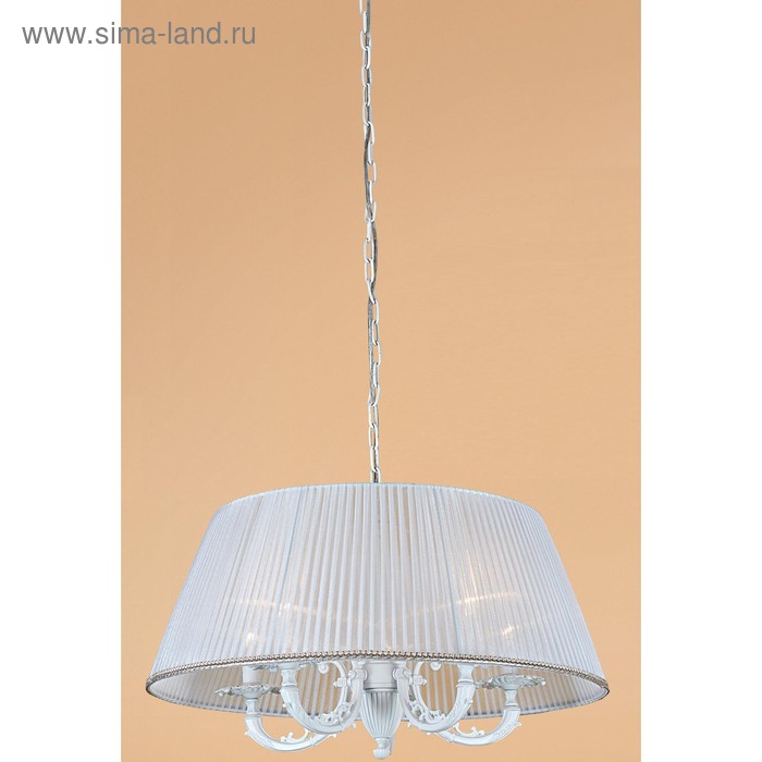 

Люстра CL412252 «Канон» 5x60W E14 белый 65x65x45 см