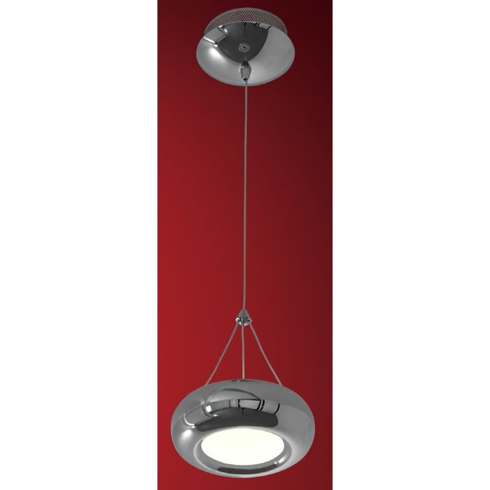 Люстра подвес "Орбита" 6x1W LED 3000K хром 16x16x30 см