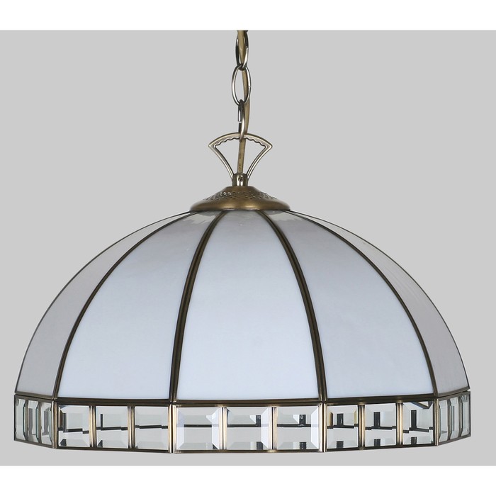 Светильник "Шербург-1" 3x75Вт E27 белый 405x405x36см