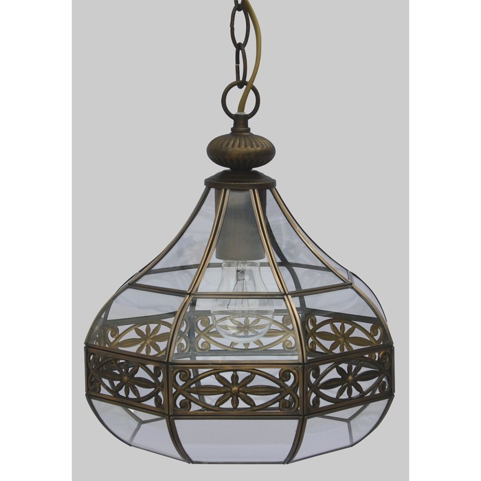 Подвес CL444210 "Гера-2" 1x75W E27 бронза 27x27x44 см