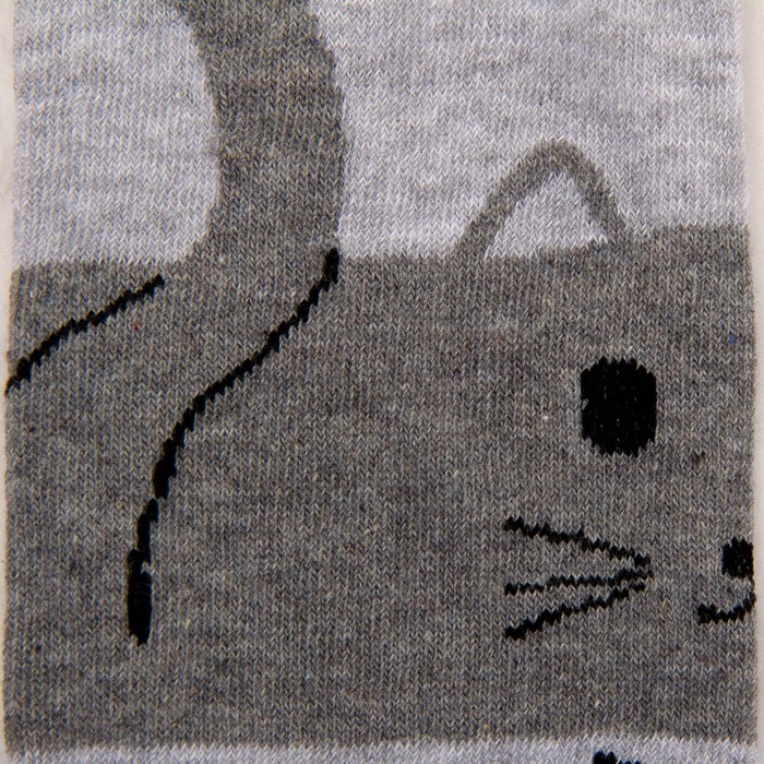 Колготки для девочки К1-3 цвет светло-серый, рост 122-128