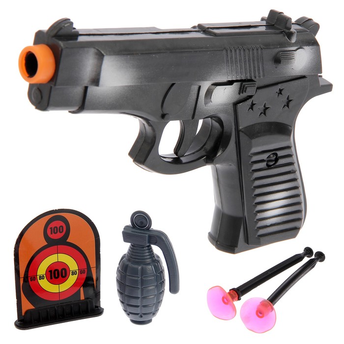 Набор военного "Партизан", 5 предметов, МИКС