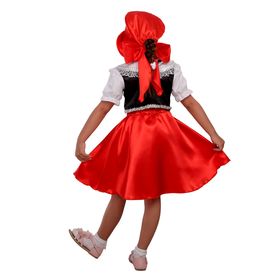 Карнавальный костюм "Красная Шапочка", блузка, юбка, шапка, р-р 28, рост 98-104 см от Сима-ленд