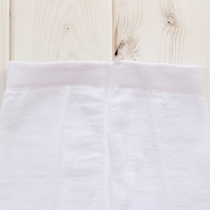 Колготки для девочки ажурные "Розы" АЖ2 цвет белый, рост 92-98