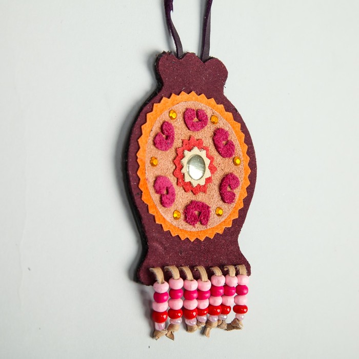 Подвеска-оберег "Сайын" ручная работа