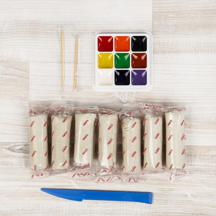 Игрушка из глины "Кот"