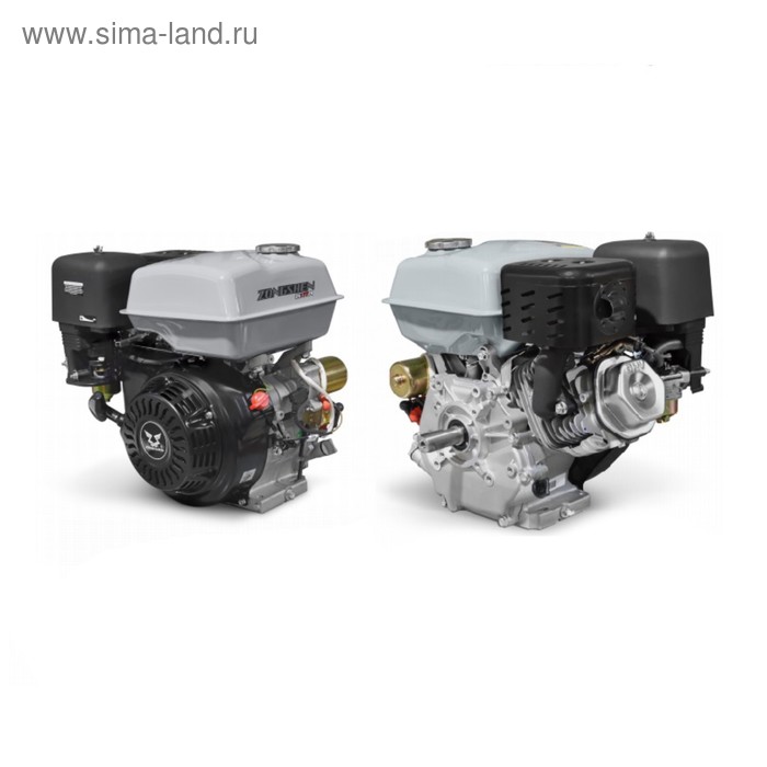 Двигатель ZONGSHEN ZS177FE, 4Т, бенз., 6.6/9 л.с., 270 см3, d=25 мм, эл. старт