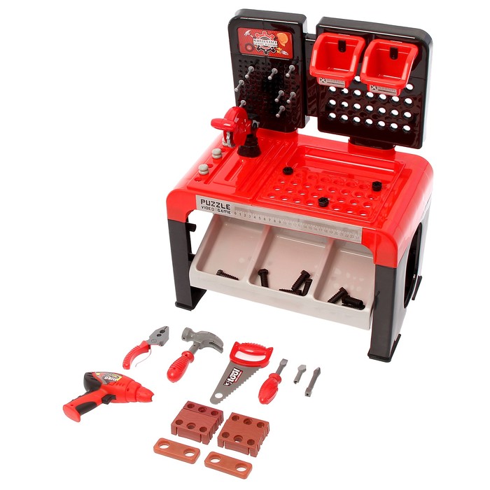 Игровой модуль "Верстак с инструментами", 46 элементов