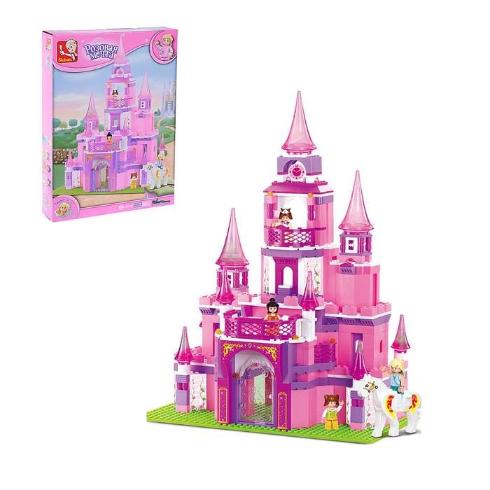 фото Конструктор «розовая мечта: замок принцессы», 472 детали sluban
