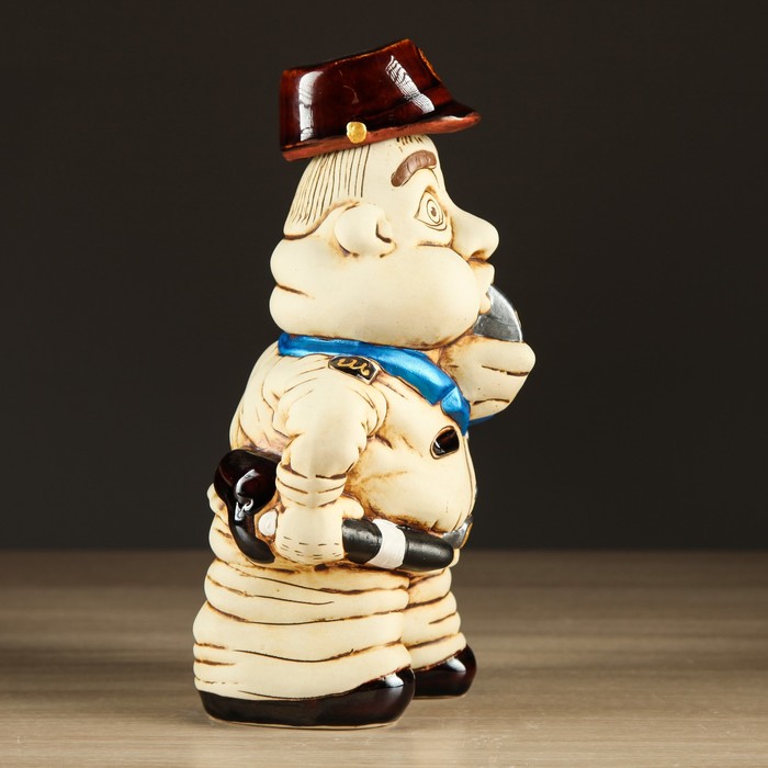 Коньячный набор "Полицейский"(гаишник) 7 предметов