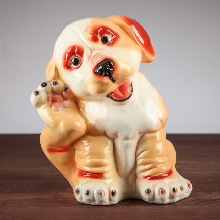 Копилка "Собака Тёмка" глянец