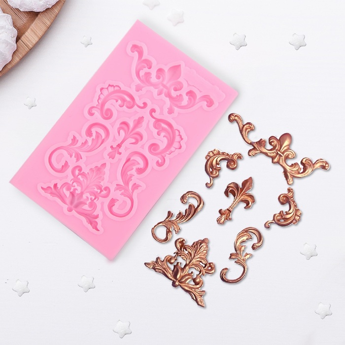 Молд 10х6х0,5 см "Лепнина"