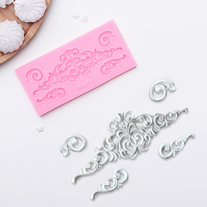 Молд 13,5х6,5х0,5 см "Лепнина"