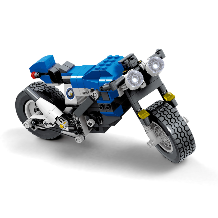 Конструктор «Мототранспорт», 3 варианта сборки, 240 деталей