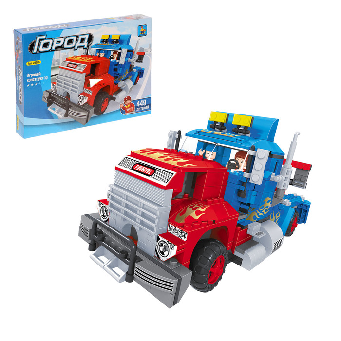 Конструктор «Грузовик», 449 деталей