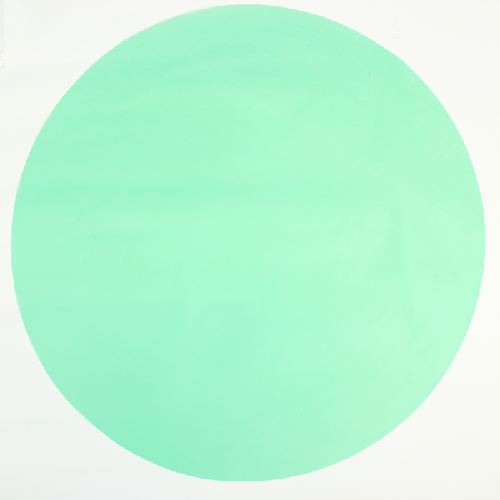 Пленка для цветов круглая, бирюзовый, 60 х 60 см