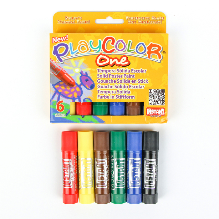 Набор мелков для бумаги 6 цветов