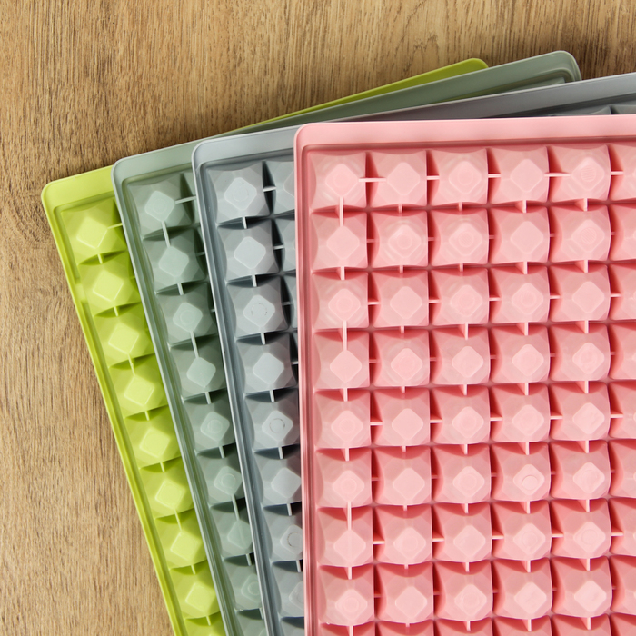 Форма для льда и шоколада 96 ячеек "Сапфир" 31х20х2 см, цвета МИКС